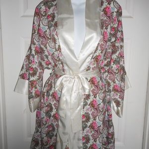Vintage Victoria's Secret Short Robe, One Size